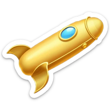 A comet streaking across the night sky, leaving a trail of glittering stardust sticker