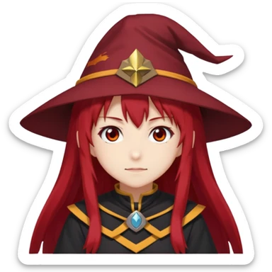 Megumin from konosuba sticker