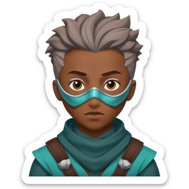 Ekko from the Arcane (a Netflix animation) sticker
