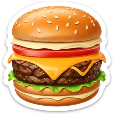 Wagyu Beef Burger sticker
