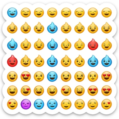 Emoji sticker