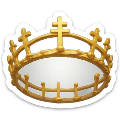 Couronne Jésus sticker