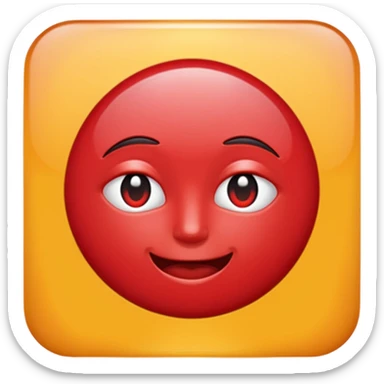 Está bien, pero un rojo un pelín más claro sticker