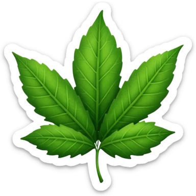 leaf sticker