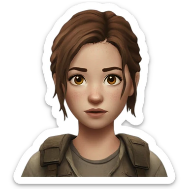 The last of us (bella ramsey) sticker