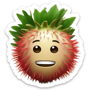 Rambutan sticker
