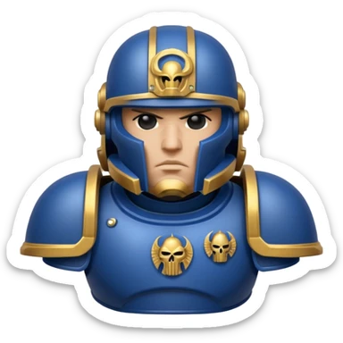 Space marine sticker
