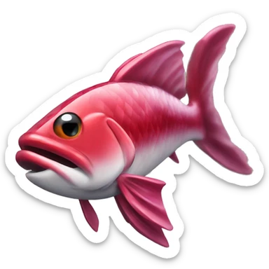 ruby gemstone pike sticker