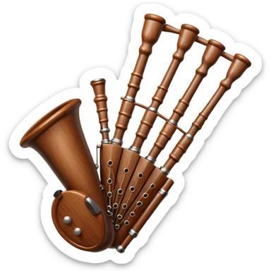 bagpipes sticker