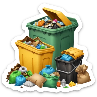 garbage sticker