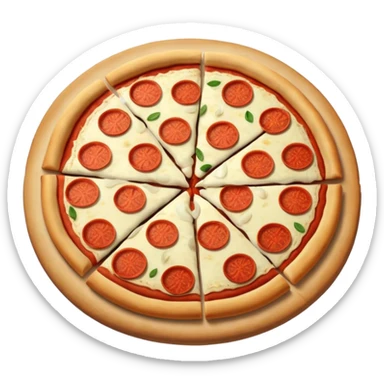 pizza with only onions sticker