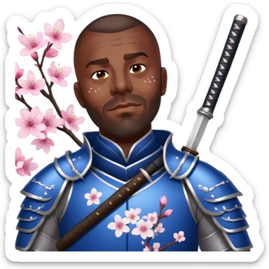 Samurai Warrior sticker