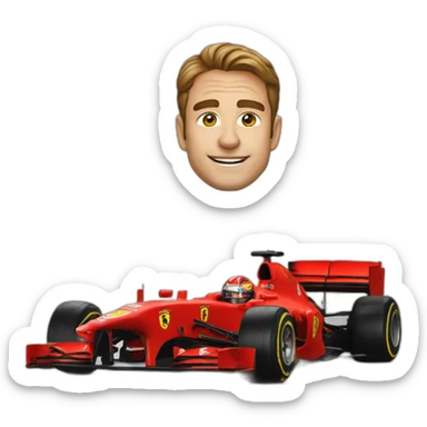 scuderia ferrari sticker
