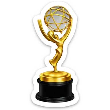 Emmy award sticker