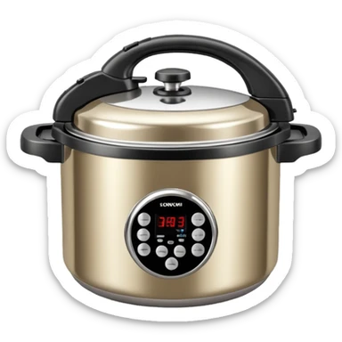 Create a imoji for Indian pressure cooker sticker