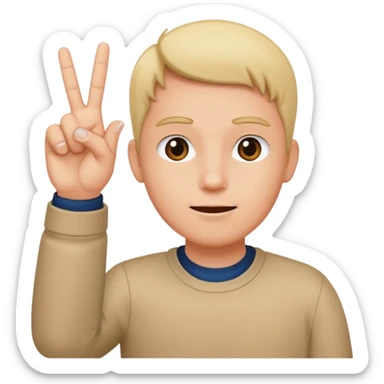 district twelve middle three fingers sticker