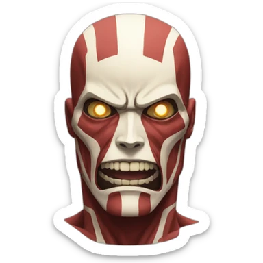 colossal titan sticker