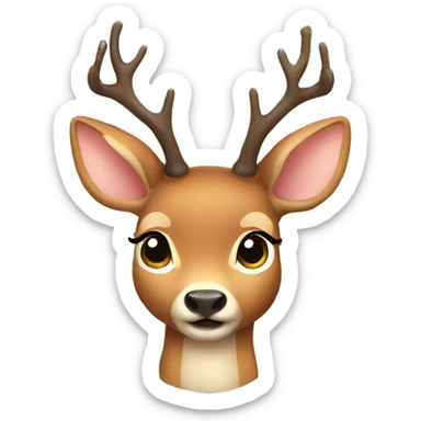Deer cute sticker