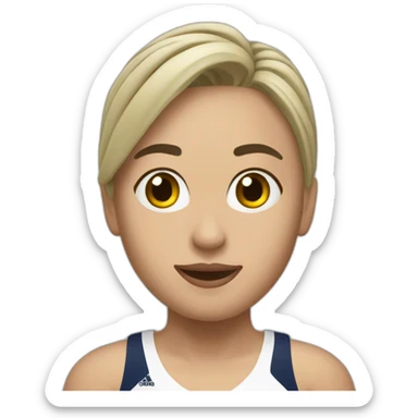 Marta gimnasia sticker