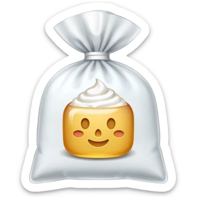 Sachet de sucre vanillé sticker