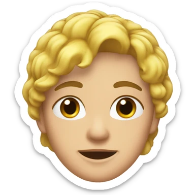 Cara alzando la ceja sticker