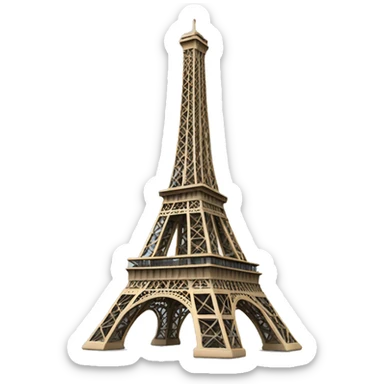 Eiffel Tower sticker
