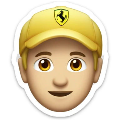 A Ferrari F1 number 16 sticker