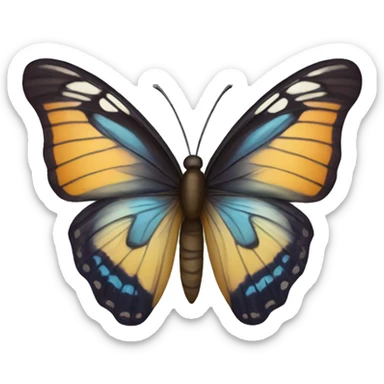 butterfly sticker
