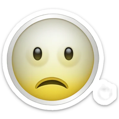 Yellow circle with dollar signs for eyes. sticker