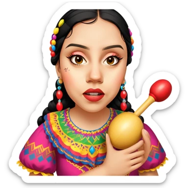 Maraca Player sticker
