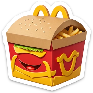 happy meal sticker