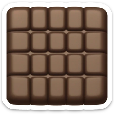 Chocolate  sticker