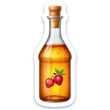 Vinagre de frutas sticker