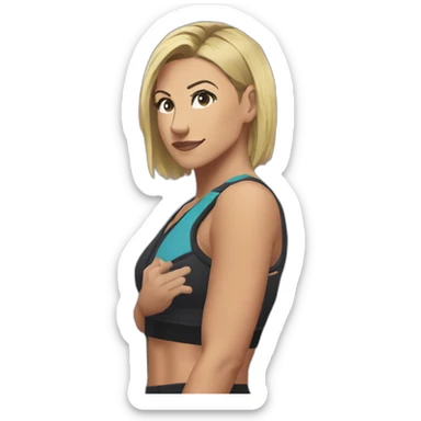 Rhea ripley sticker