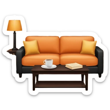 Living room sticker
