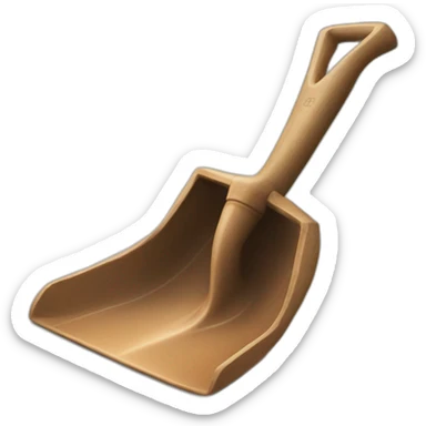 shovel hankey sticker