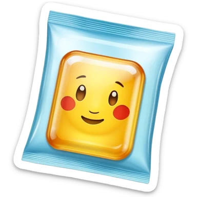 Gu gel packet sticker