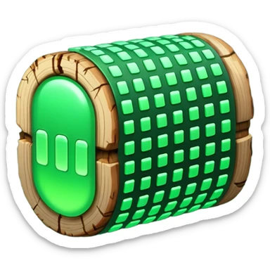 log file sticker