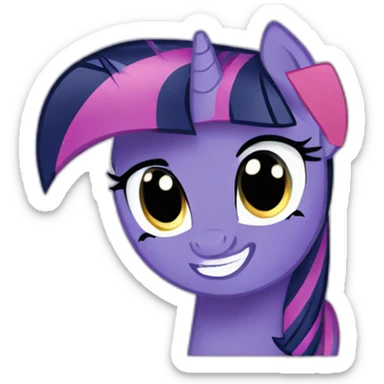 Twilight sparkle sticker