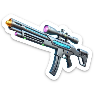 alien sniper rifle sticker