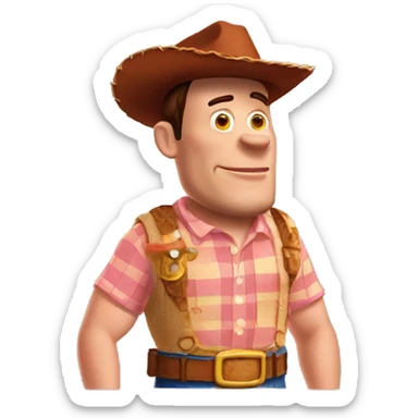 hamm from toy story sticker
