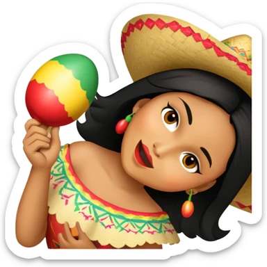 Meraca Musician sticker