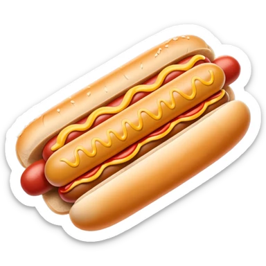hotdog blue (#00A3E0) and red (#F9423A) sticker