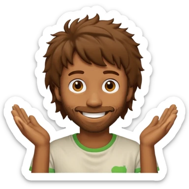 Shaggy Dancehall Singer sticker