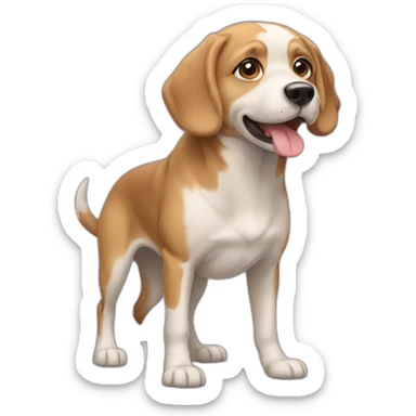 chien chut sticker