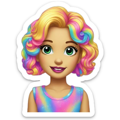 lisa frank sticker