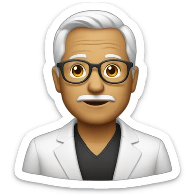 Estilista viejo sticker