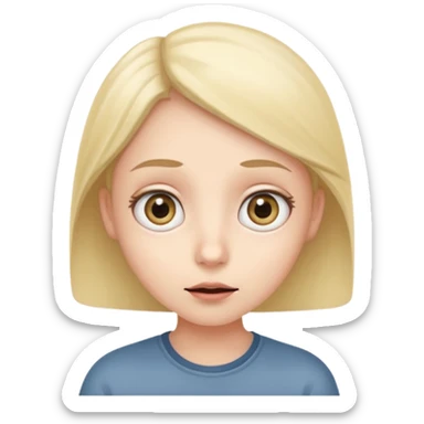 a person asking a question sticker