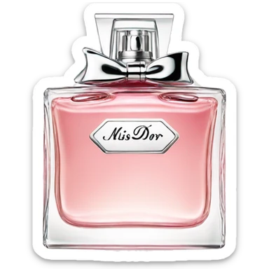Miss dior perfume sticker