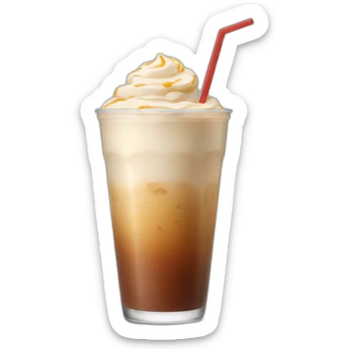 Ice blended drink sticker